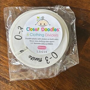 Closet Doodles Clothing Dividers